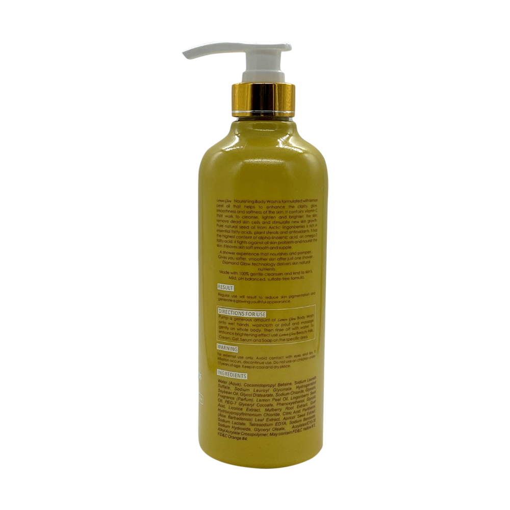 Nettoyant pour le corps nourrissant ultime Lemon Glow