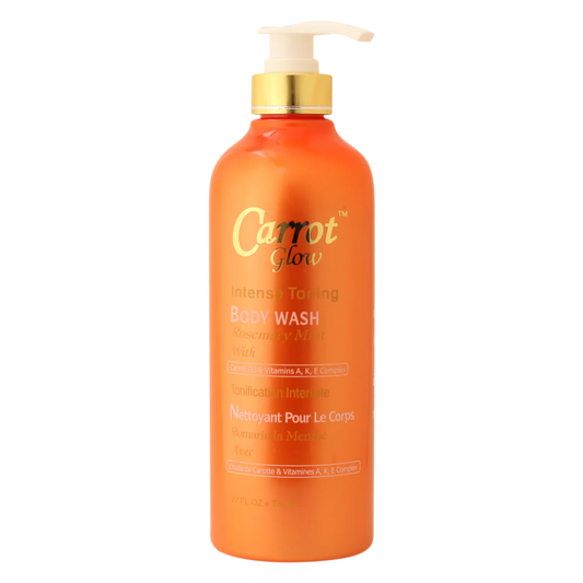 Carrot Glow Intense Toning Body Wash Rosemerry mint
