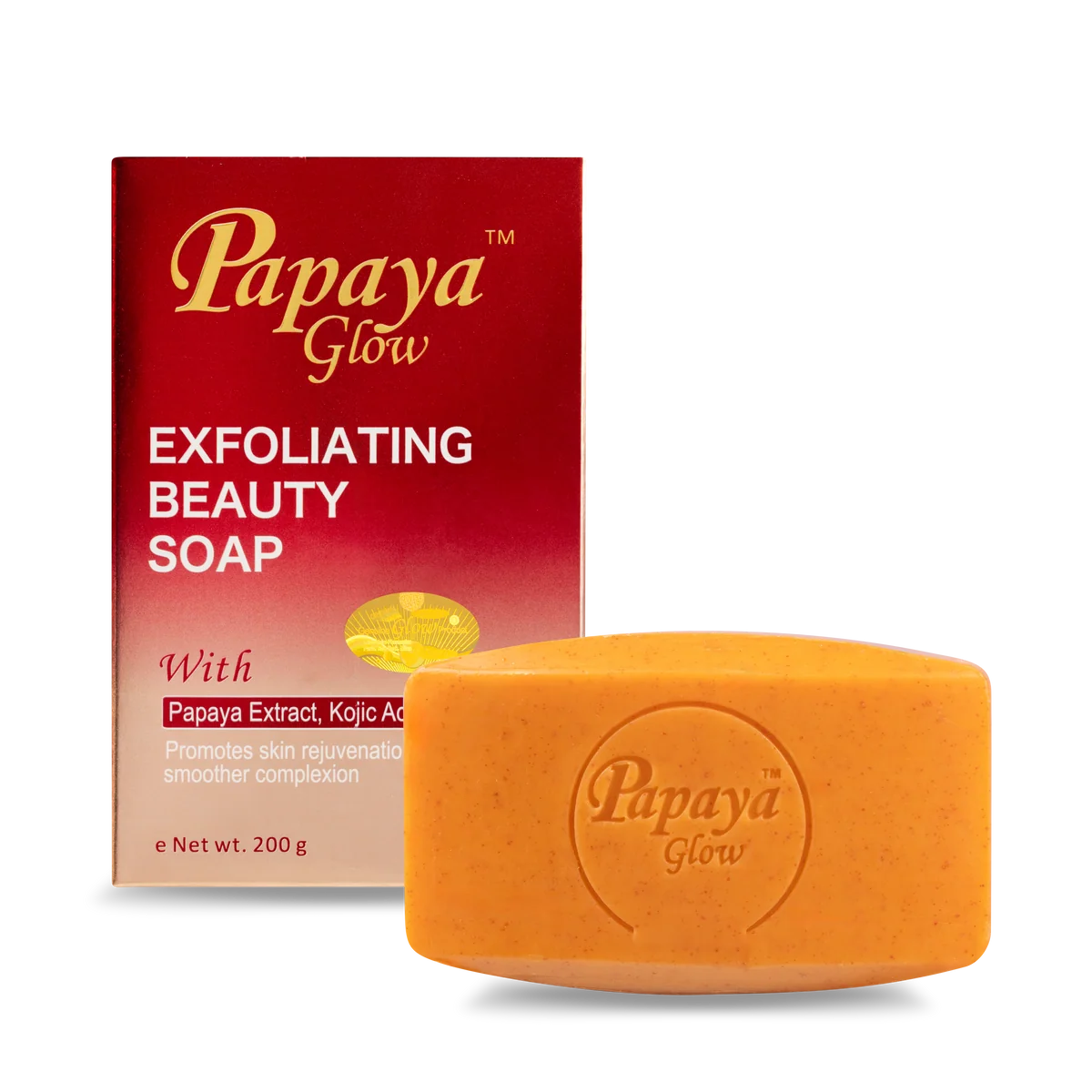 Papaya Glow Exfoliating Beauty Soap